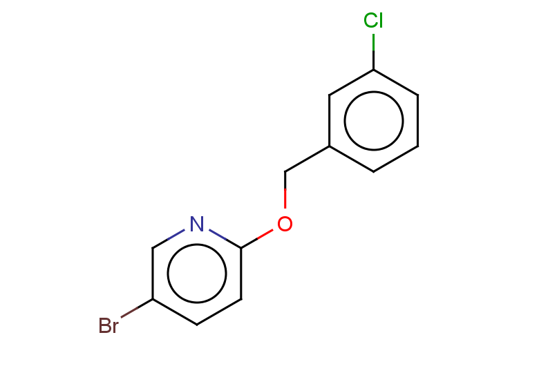5-bromo-2-[(3-chlorophenyl)methoxy]pyridine