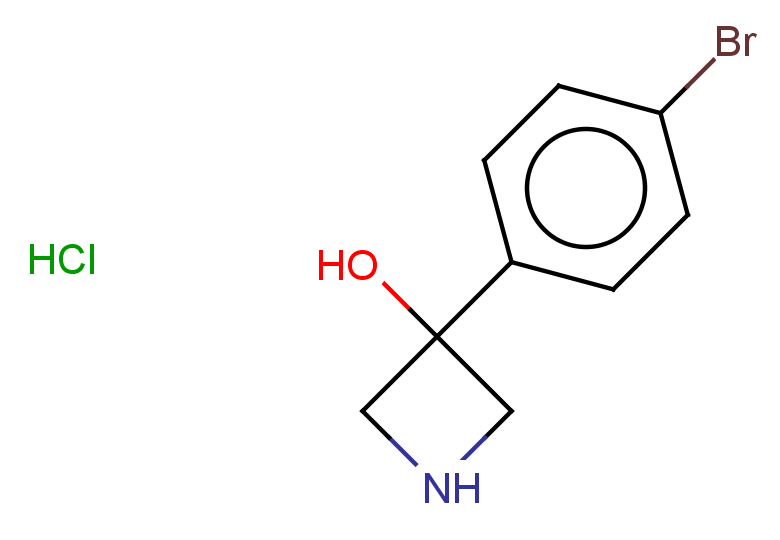 3-(4-bromophenyl)azetidin-3-ol hydrochloride