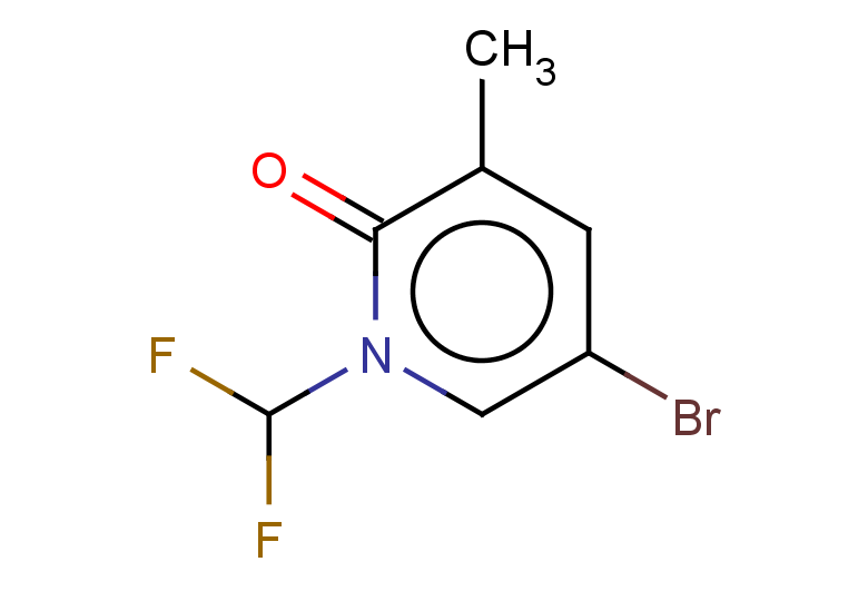 5-bromo-1-(difluoromethyl)-3-methyl-1,2-dihydropyridin-2-one