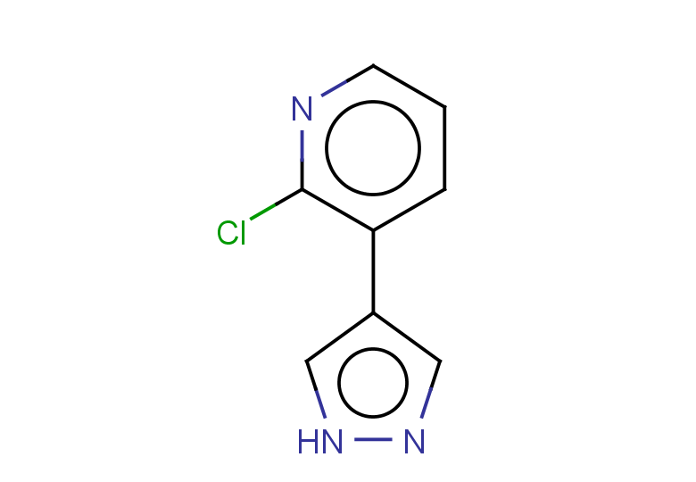 2-chloro-3-(1H-pyrazol-4-yl)pyridine