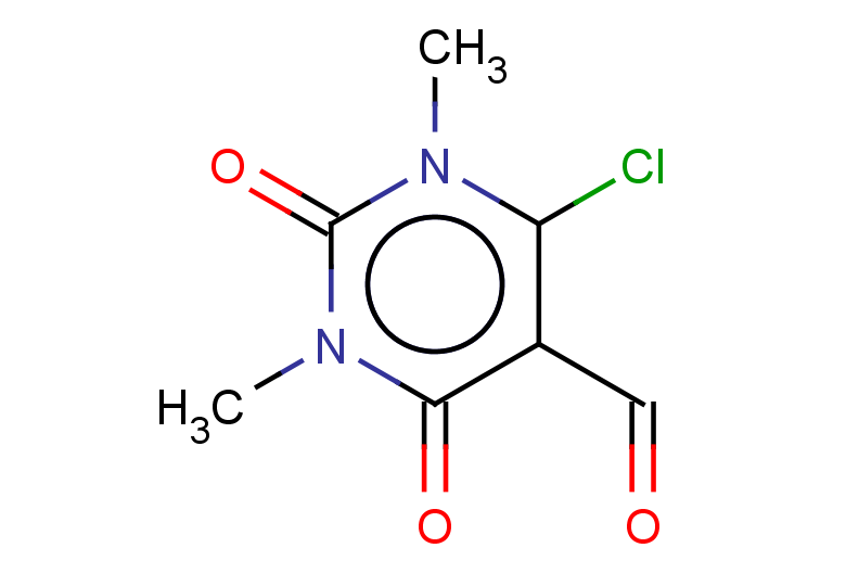 6-chloro-1,3-dimethyl-2,4-dioxo-1,2,3,4-tetrahydropyrimidine-5-carbaldehyde