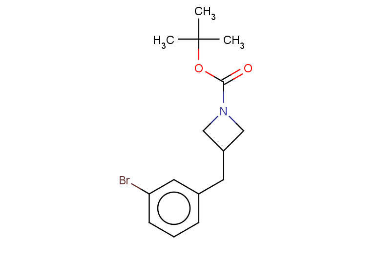 tert-butyl 3-[(3-bromophenyl)methyl]azetidine-1-carboxylate