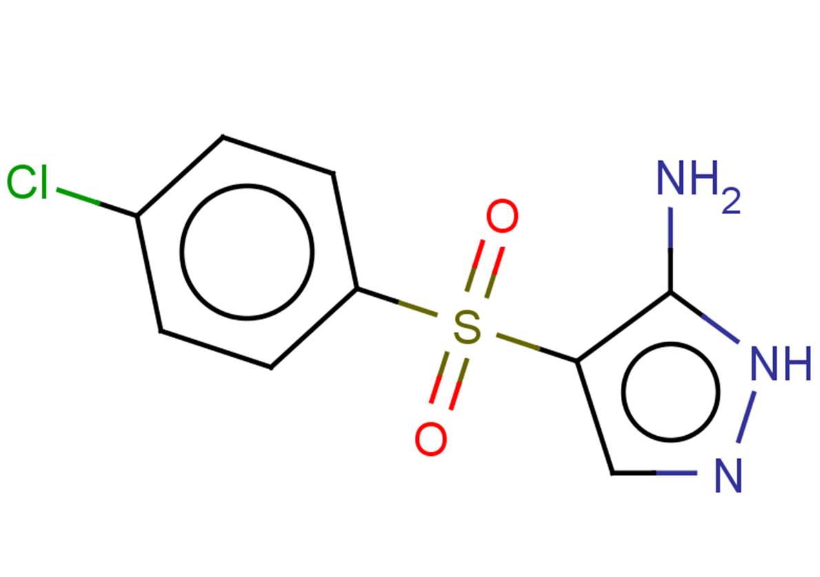 4-(4-chlorobenzenesulfonyl)-1H-pyrazol-5-amine