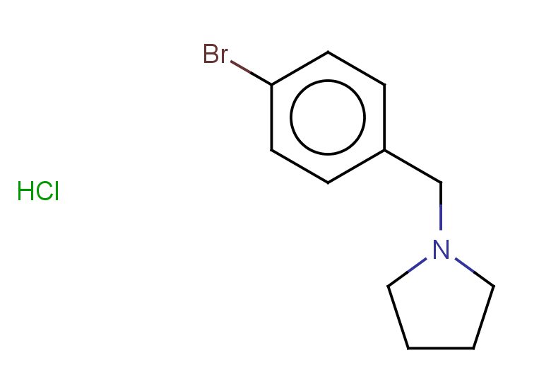 1-[(4-bromophenyl)methyl]pyrrolidine hydrochloride
