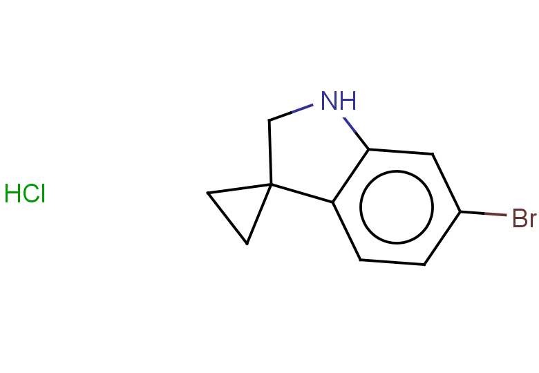 6'-bromo-1',2'-dihydrospiro[cyclopropane-1,3'-indole] hydrochloride