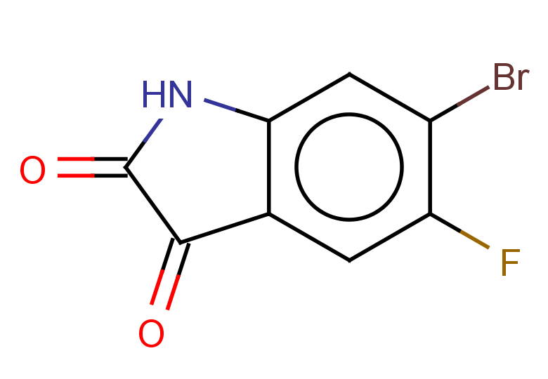 6-bromo-5-fluoro-2,3-dihydro-1H-indole-2,3-dione