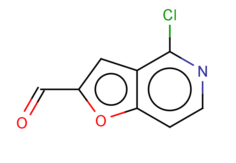 4-chlorofuro[3,2-c]pyridine-2-carbaldehyde