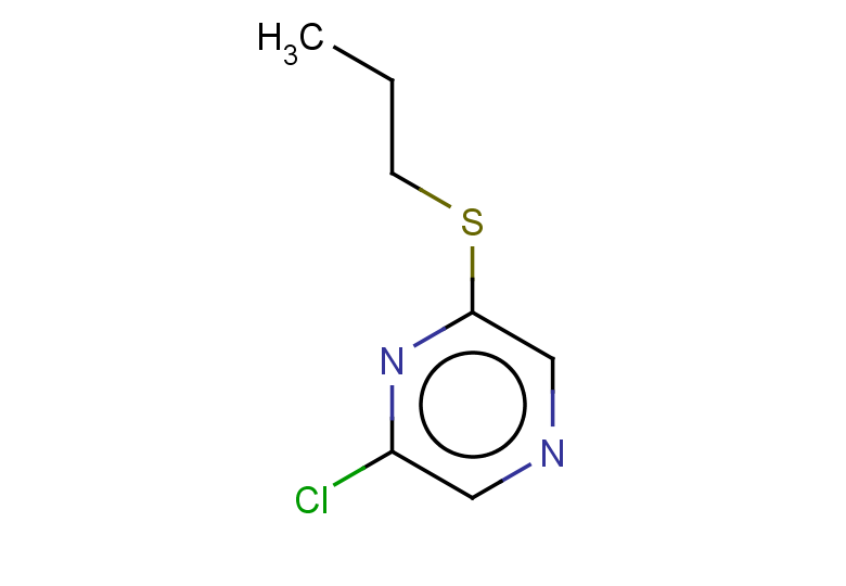 2-chloro-6-(propylsulfanyl)pyrazine