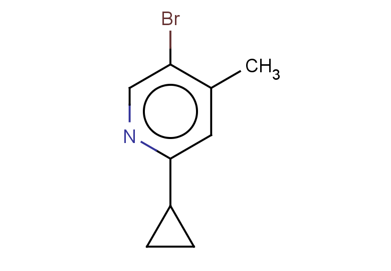 5-bromo-2-cyclopropyl-4-methylpyridine
