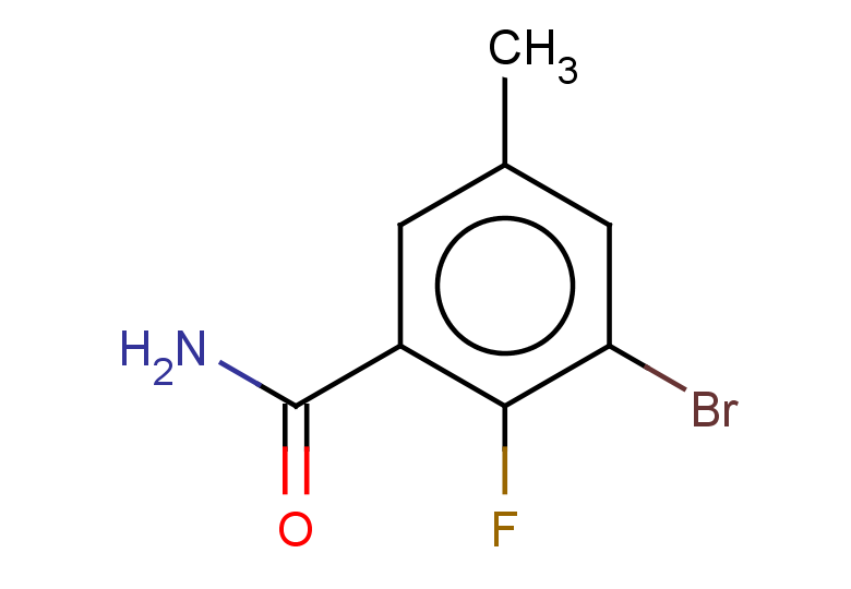 3-bromo-2-fluoro-5-methylbenzamide