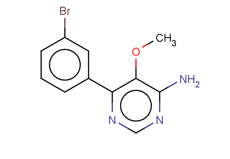 6-(3-bromophenyl)-5-methoxypyrimidin-4-amine