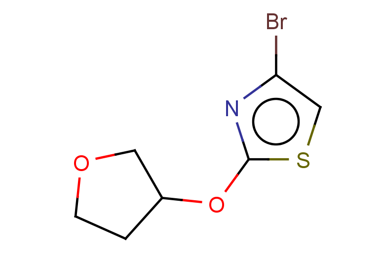 4-bromo-2-(oxolan-3-yloxy)-1,3-thiazole