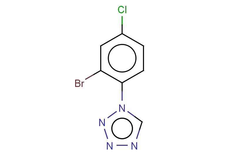 1-(2-bromo-4-chlorophenyl)-1H-1,2,3,4-tetrazole