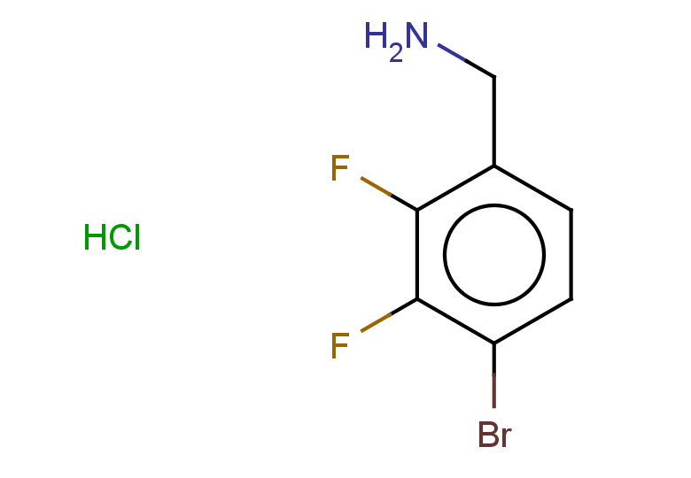 (4-bromo-2,3-difluorophenyl)methanamine hydrochloride