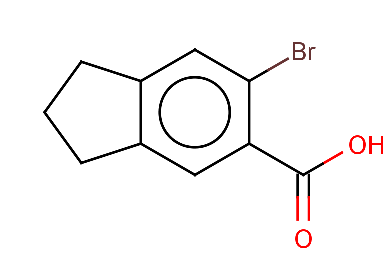 6-bromo-2,3-dihydro-1H-indene-5-carboxylic acid