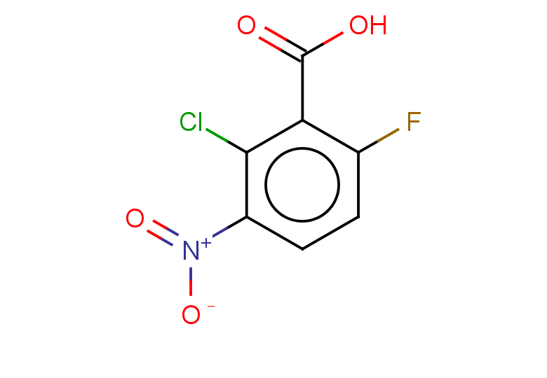 2-chloro-6-fluoro-3-nitrobenzoic acid