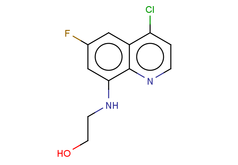 2-[(4-chloro-6-fluoroquinolin-8-yl)amino]ethan-1-ol