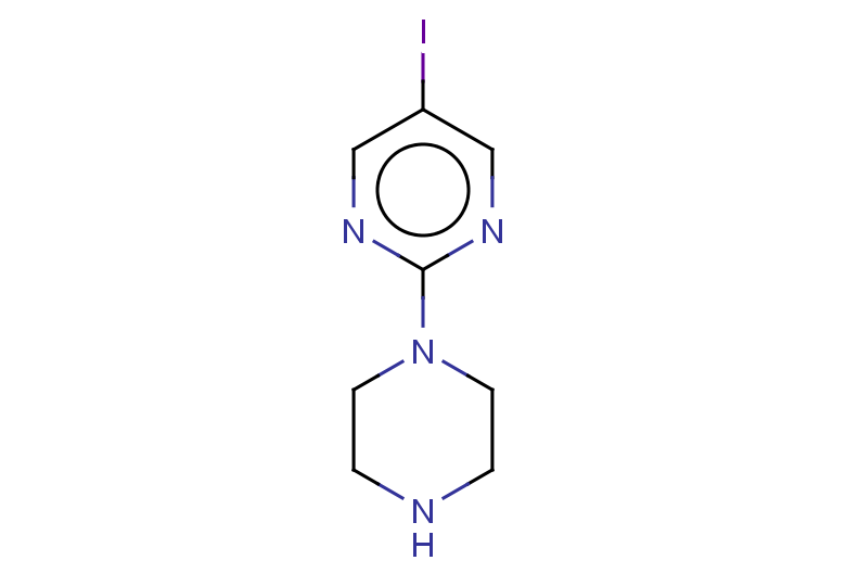 5-iodo-2-(piperazin-1-yl)pyrimidine
