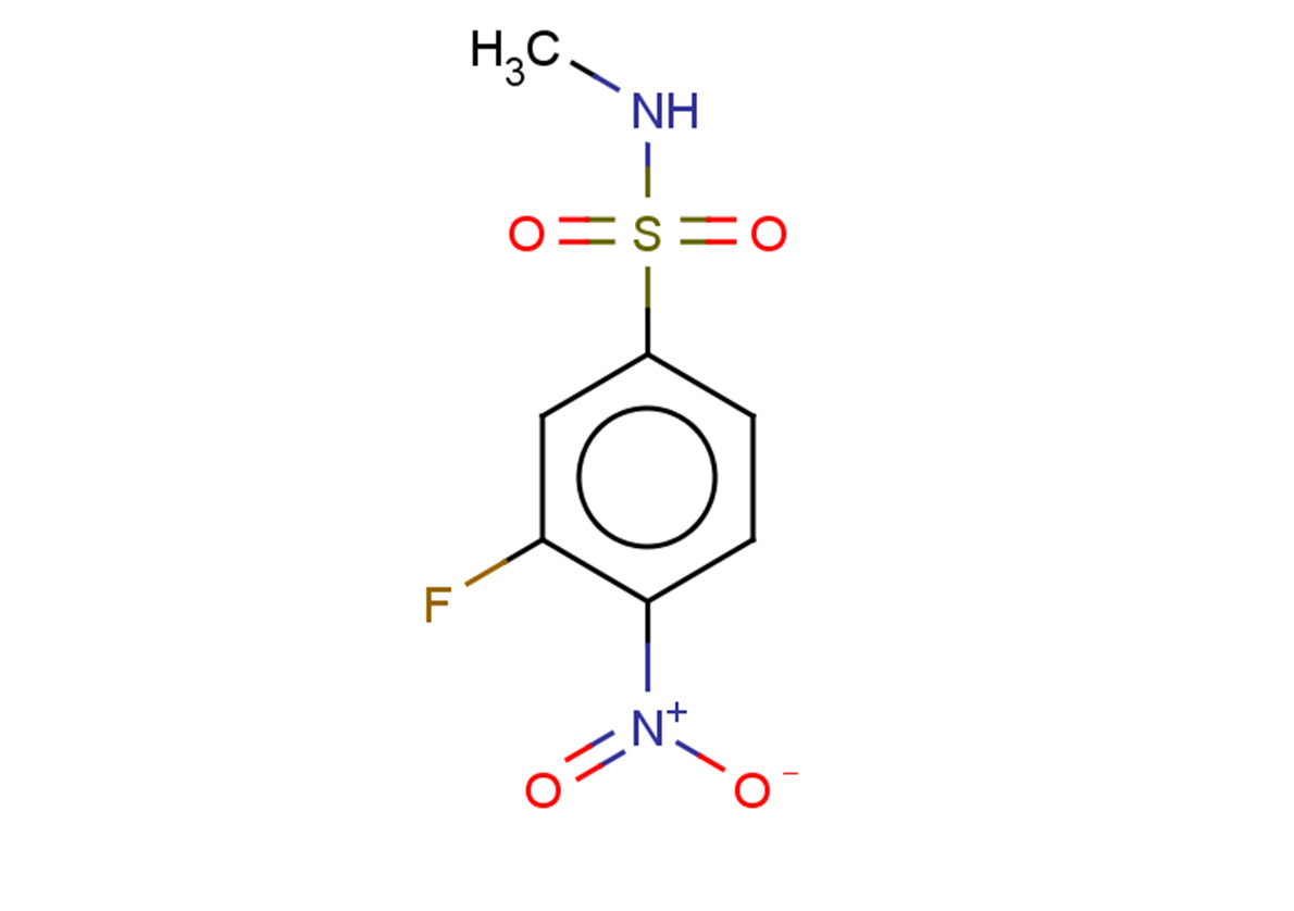 3-fluoro-N-methyl-4-nitrobenzene-1-sulfonamide