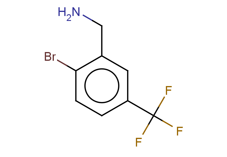 (2-bromo-5-(trifluoromethyl)phenyl)methanamine