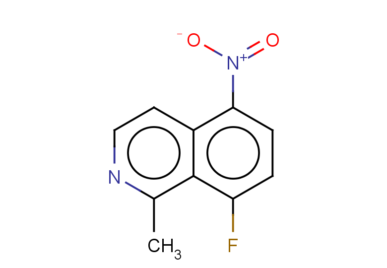 8-fluoro-1-methyl-5-nitroisoquinoline