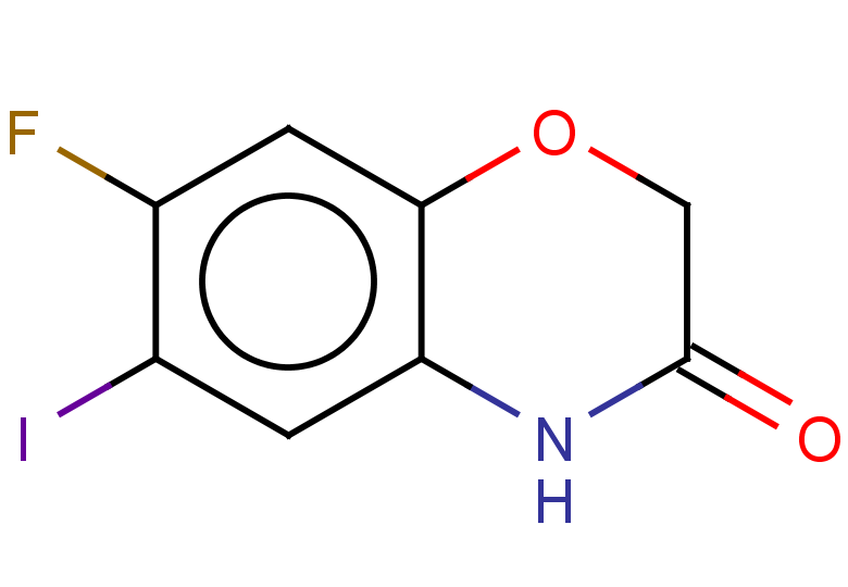 7-fluoro-6-iodo-3,4-dihydro-2H-1,4-benzoxazin-3-one