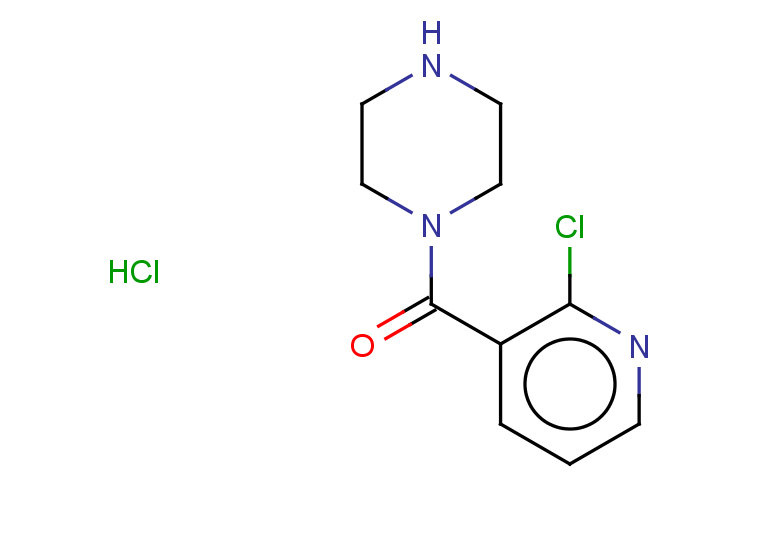 1-(2-chloropyridine-3-carbonyl)piperazine hydrochloride