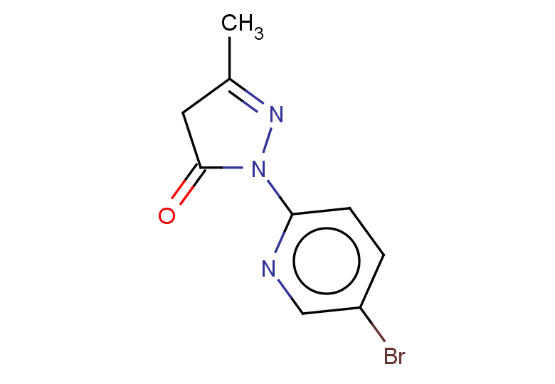 1-(5-bromopyridin-2-yl)-3-methyl-4,5-dihydro-1H-pyrazol-5-one