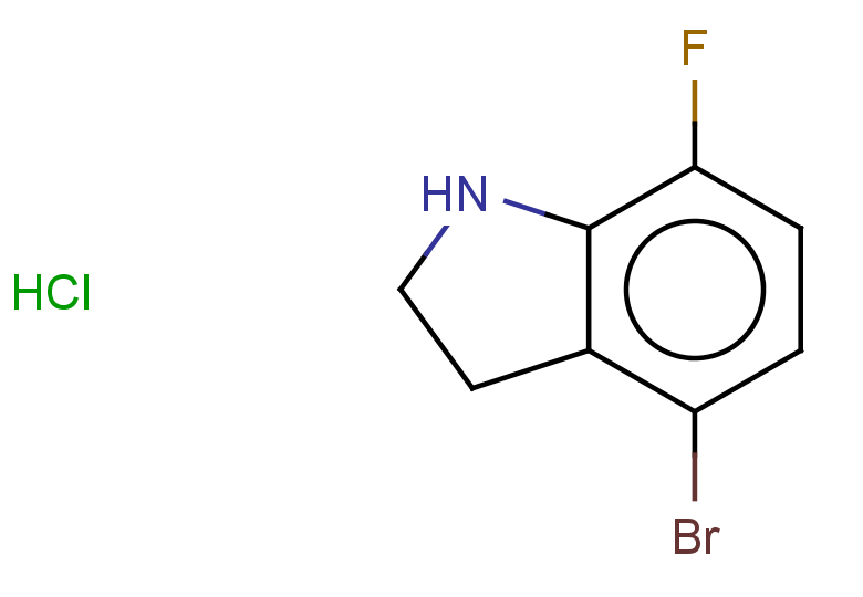 4-bromo-7-fluoro-2,3-dihydro-1H-indole hydrochloride
