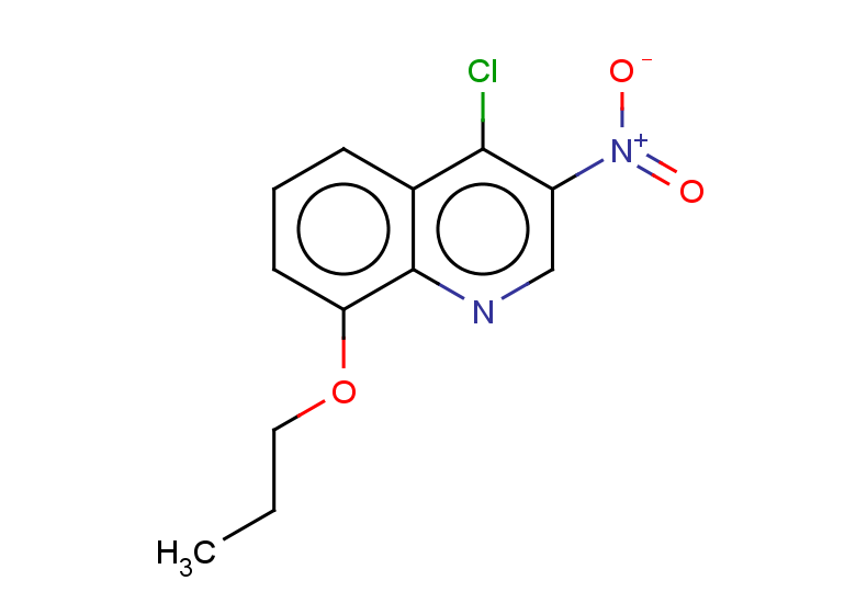 4-chloro-3-nitro-8-propoxyquinoline