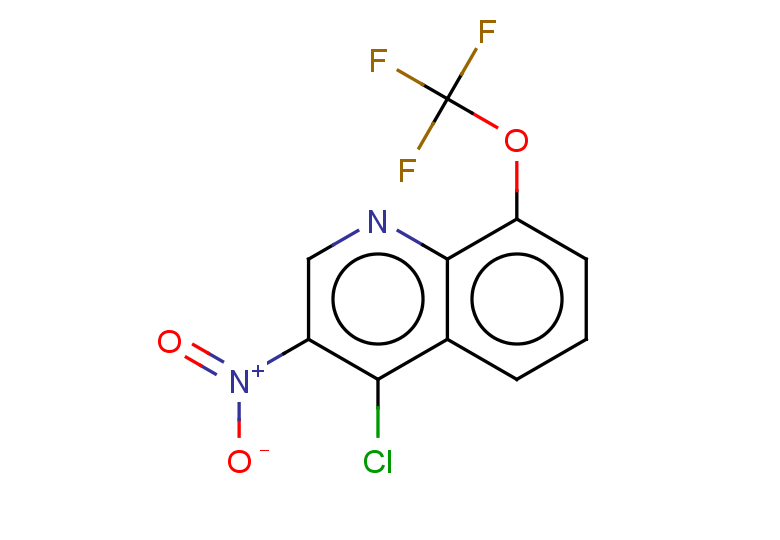 4-chloro-3-nitro-8-(trifluoromethoxy)quinoline