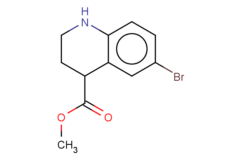 methyl 6-bromo-1,2,3,4-tetrahydroquinoline-4-carboxylate