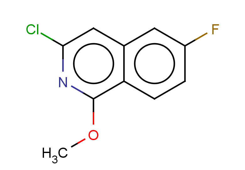 3-chloro-6-fluoro-1-methoxyisoquinoline