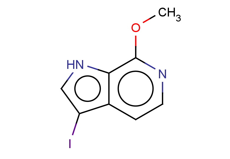 3-iodo-7-methoxy-1H-pyrrolo[2,3-c]pyridine