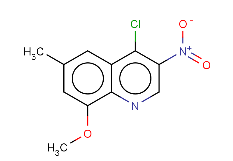 4-chloro-8-methoxy-6-methyl-3-nitroquinoline