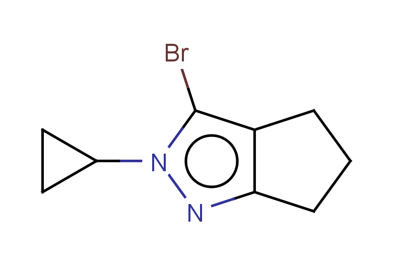 3-bromo-2-cyclopropyl-2H,4H,5H,6H-cyclopenta[c]pyrazole