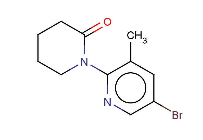 1-(5-bromo-3-methylpyridin-2-yl)piperidin-2-one