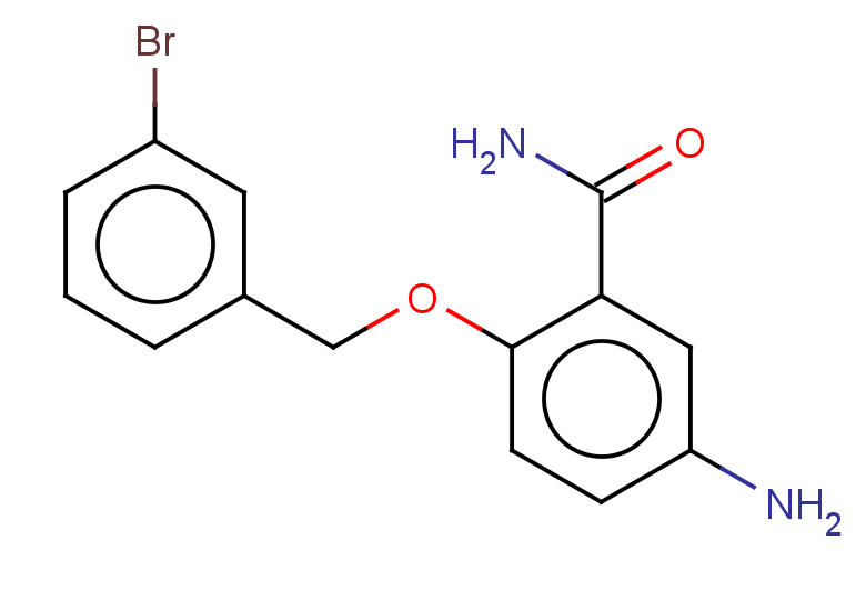 5-amino-2-[(3-bromophenyl)methoxy]benzamide