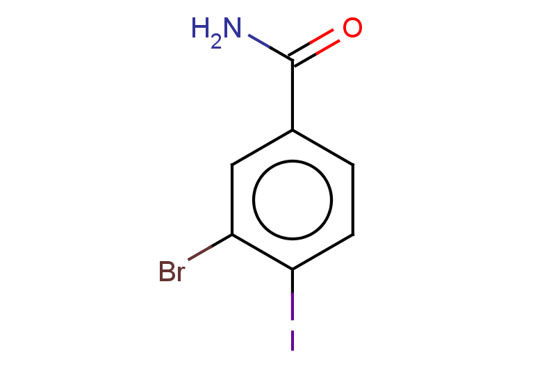 3-bromo-4-iodobenzamide