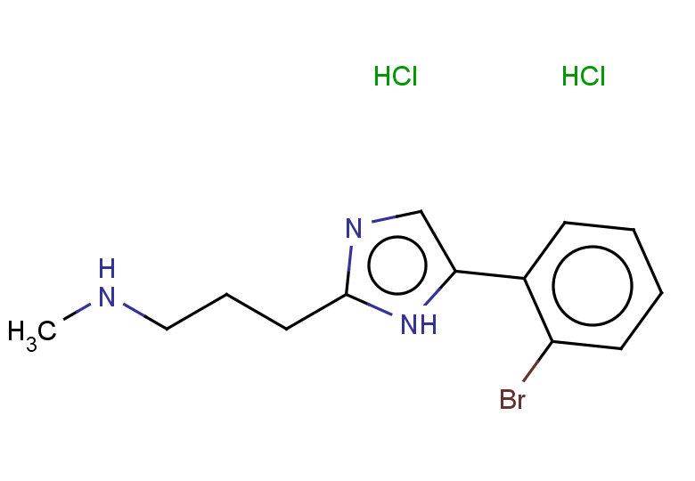 {3-[5-(2-bromophenyl)-1H-imidazol-2-yl]propyl}(methyl)amine dihydrochloride