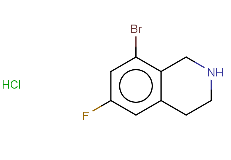 8-bromo-6-fluoro-1,2,3,4-tetrahydroisoquinoline hydrochloride