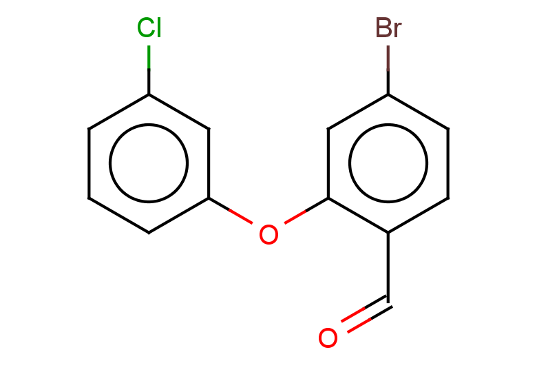 4-bromo-2-(3-chlorophenoxy)benzaldehyde