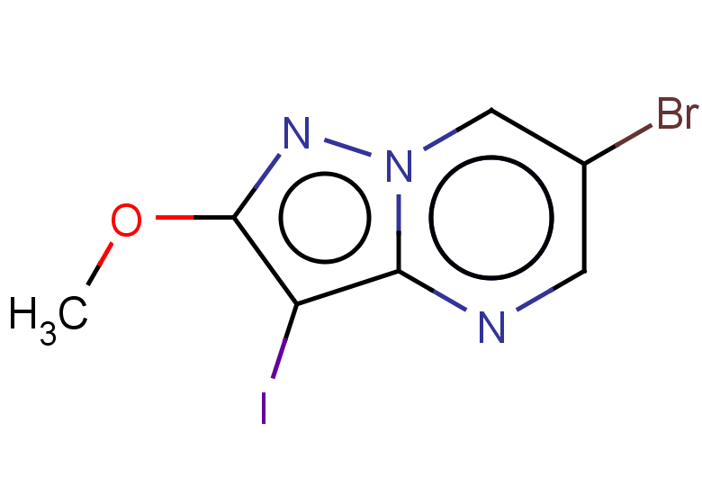 6-bromo-3-iodo-2-methoxypyrazolo[1,5-a]pyrimidine