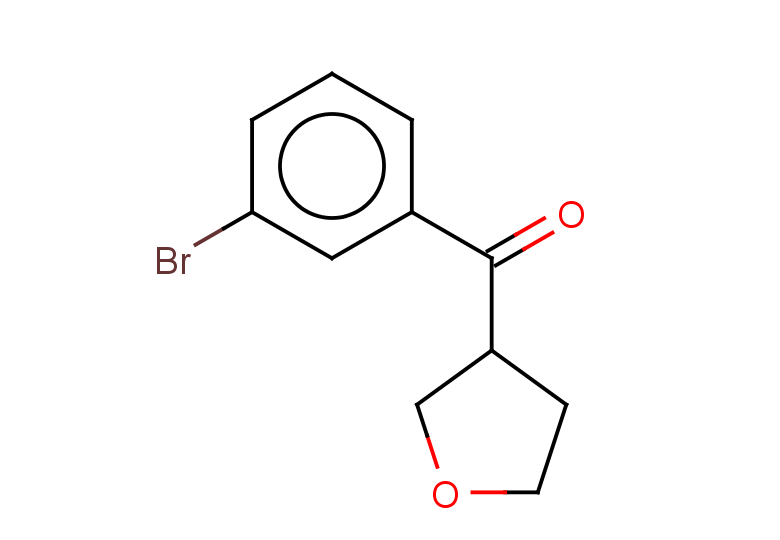 (3-bromophenyl)(tetrahydrofuran-3-yl)methanone