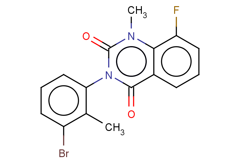 3-(3-bromo-2-methylphenyl)-8-fluoro-1-methyl-1,2,3,4-tetrahydroquinazoline-2,4-dione