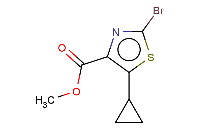 methyl 2-bromo-5-cyclopropyl-1,3-thiazole-4-carboxylate
