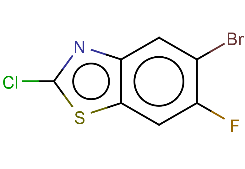 5-bromo-2-chloro-6-fluoro-1,3-benzothiazole
