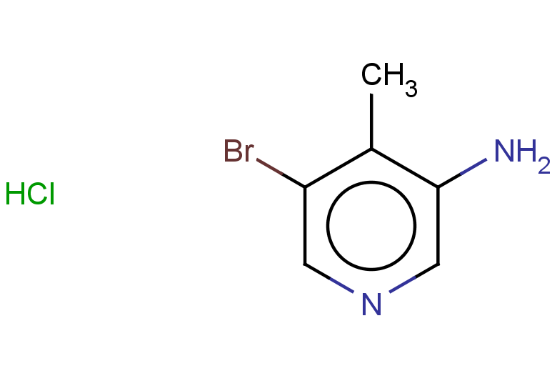 5-bromo-4-methylpyridin-3-amine hydrochloride