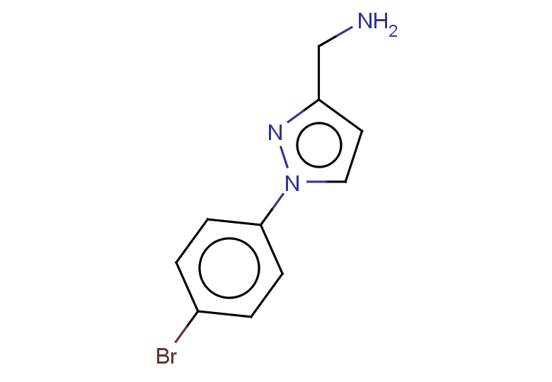 [1-(4-bromophenyl)-1H-pyrazol-3-yl]methanamine