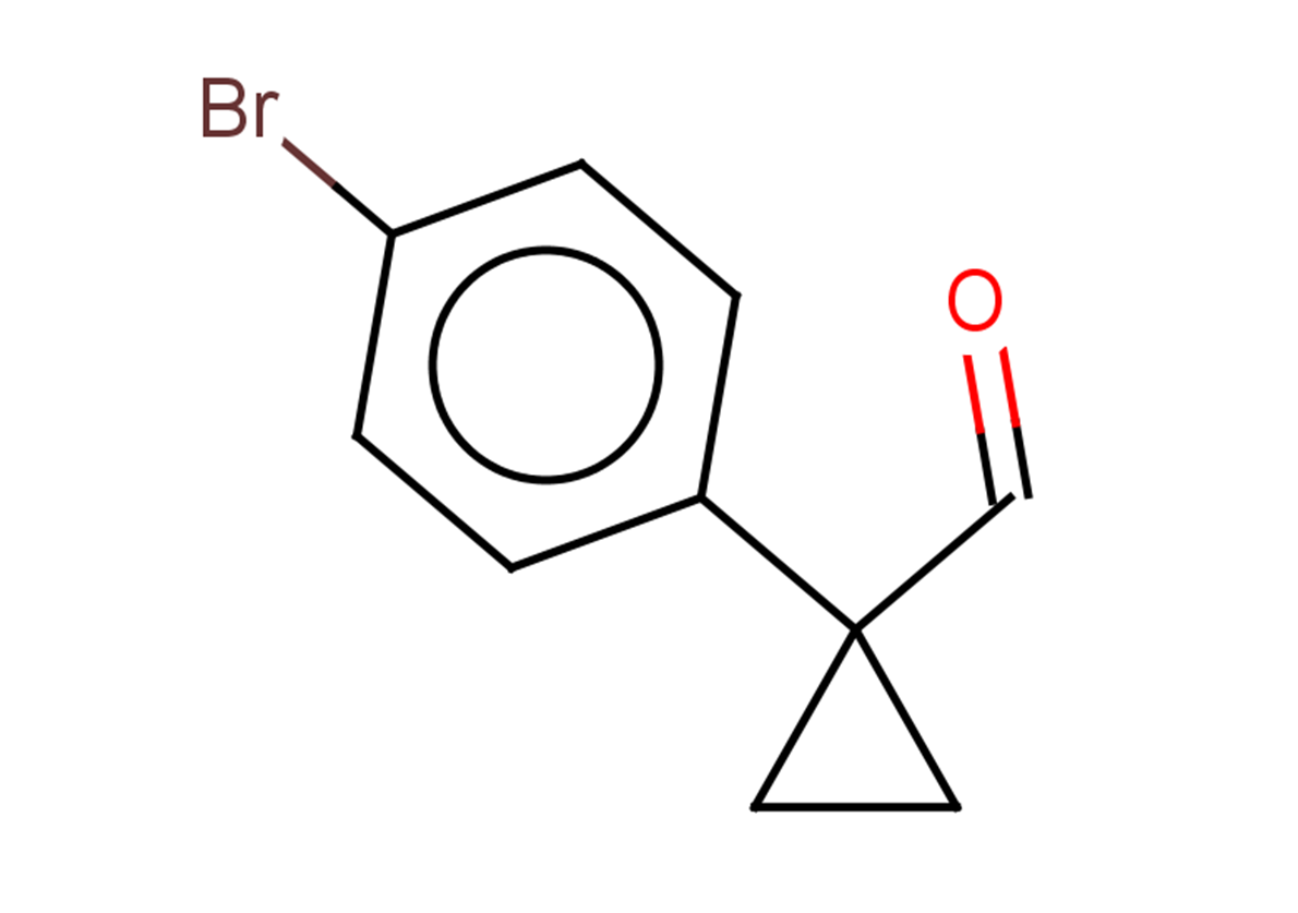 1-(4-bromophenyl)cyclopropane-1-carbaldehyde